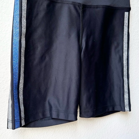 Beach Riot Glitter Size Stripe Bike Shorts Sz M - Picture 7 of 15